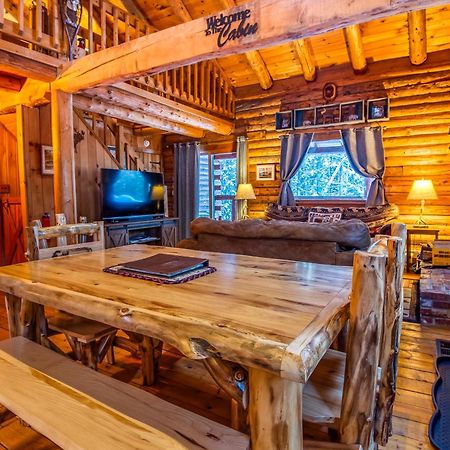 Family-Focused & Pet-Friendly Log Cabin With 4Br 2Ba Sleeps 10 Bethlehem Exterior foto
