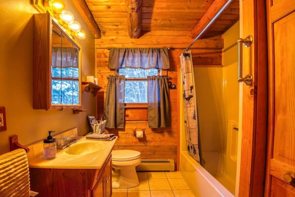 Family-Focused & Pet-Friendly Log Cabin With 4Br 2Ba Sleeps 10 Bethlehem Exterior foto