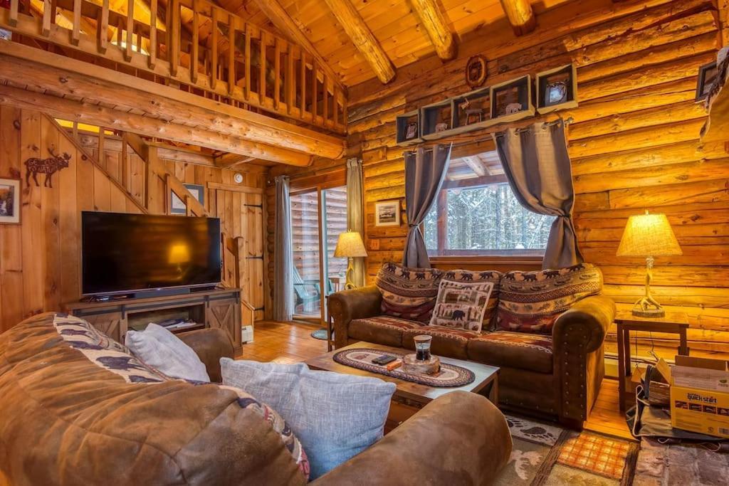 Family-Focused & Pet-Friendly Log Cabin With 4Br 2Ba Sleeps 10 Bethlehem Exterior foto